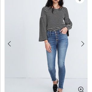 Madewell High-Rise Skinny Jeans Cordova NWT 27